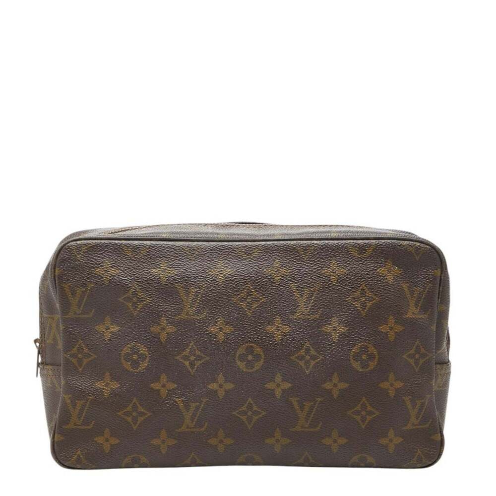 LOUIS VUITTON Brown Monogram Clutch Bag - Picture 1 of 10